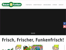 Tablet Screenshot of bauerfunken.de